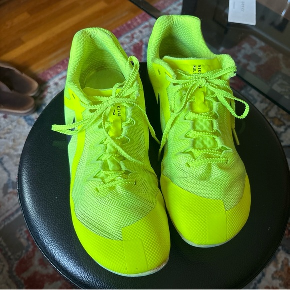 Bright Yellow Athletic Shoes - Picture 5 of 17